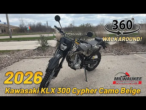 2026 Kawasaki Klx®300 Cypher Camo Beige Thumbnail alt