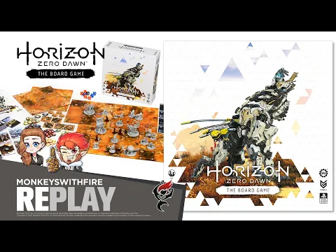 HORIZON ZERO DAWN: THE BOARD GAME - STEAMFORGED GAMES | BOARD GAME LIVE PLAY |