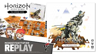HORIZON ZERO DAWN: THE BOARD GAME - STEAMFORGED GAMES | BOARD GAME LIVE PLAY |