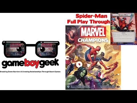 Marvel Champions (Spider-Man) Full Play Through with the Game Boy Geek
