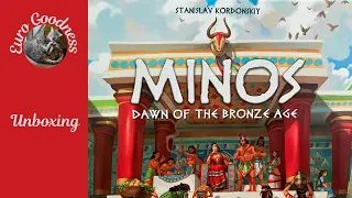 Minos Dawn Of The Bronze Age Board Game Unboxing