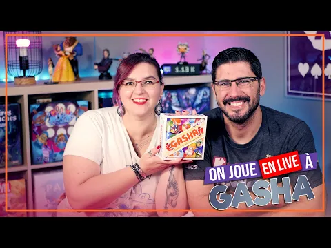 [La Partie] GASHA | 2 joueurs | Bankiiz Éditions | VOD Live