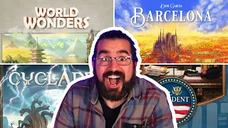 BARCELONA, MR. PRESIDENT, CYCLADES, THE WITCHER, WORLD WONDERS | Hotness Round Up (June 29th 2023)
