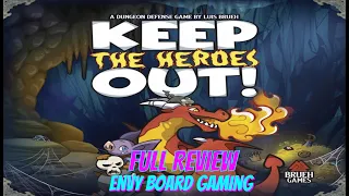 Keep the Heroes Out Board Game Review