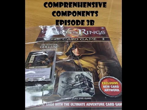 Comprehensive Components Ep3b - Lord Of The Rings LCG Hachette Partworks magazine 2 contents summary