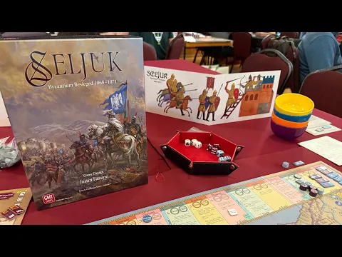 Seljuk: Byzantium Besieged at SDHistCon - Designers vs. Creators Manzikert scenario