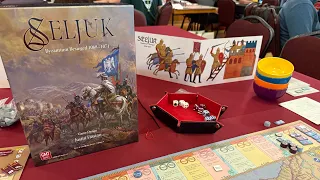 Seljuk: Byzantium Besieged at SDHistCon - Designers vs. Creators Manzikert scenario
