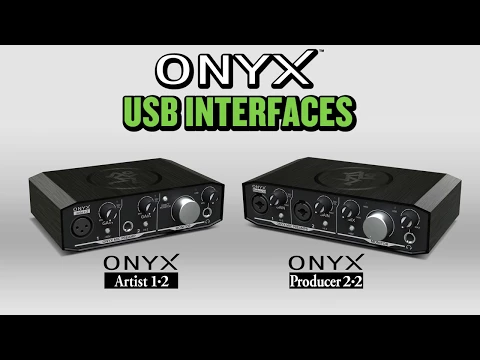 Product video thumbnail for Mackie Onyx Artist 1-2 2x2 USB Audio Interface