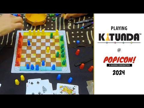 Playing Kitunda at PopiCon! Gaming Convention 2024 - Full Playthrough