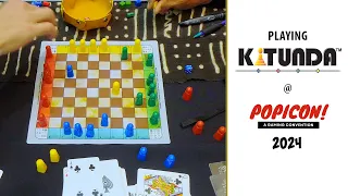 Playing Kitunda at PopiCon! Gaming Convention 2024 - Full Playthrough