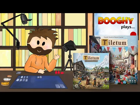 Booghy plays... Tiletum - Prospects of Silver (2p, Rules Ovw, Playthrough, Impressions)
