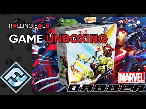Marvel D.A.G.G.E.R. | Game Unboxing