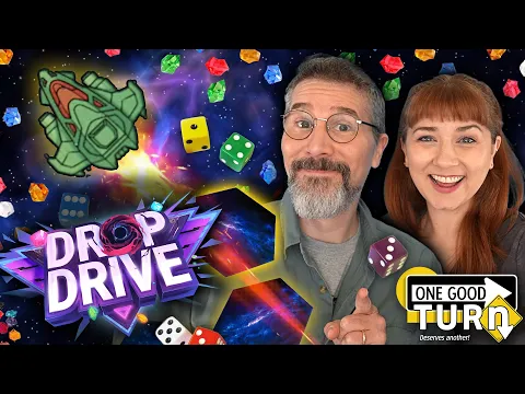 The "star" of your next game night: Drop Drive - One Good Turn!