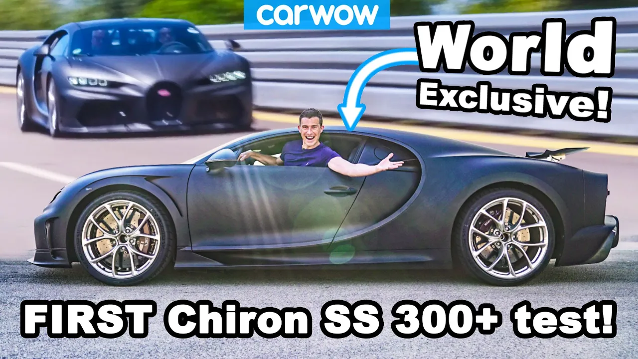I'm the FIRST to go in the 300mph Bugatti Chiron Super Sport *WORLD EXCLUSIVE*
