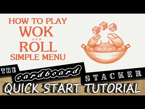 How to Play Wok and Roll Simple Menu (Origame) |  QUICK START TUTORIAL