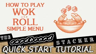 How to Play Wok and Roll Simple Menu (Origame) |  QUICK START TUTORIAL