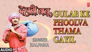 GULAB KE PHOOLVA THAMA GAYIL | BHOJPURI AUDIO SONG | DEHATI BABU | SINGERS -UDIT NARAYAN,INDU SONALI