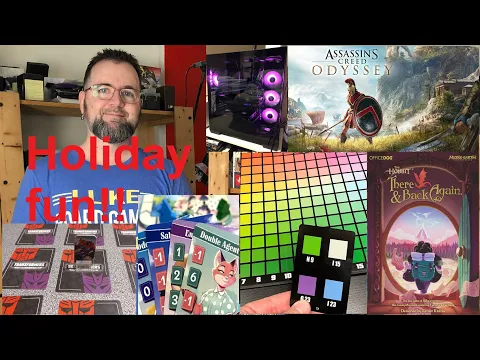 Josh Yaks about holiday acquisitions and board/video games played in December 2025