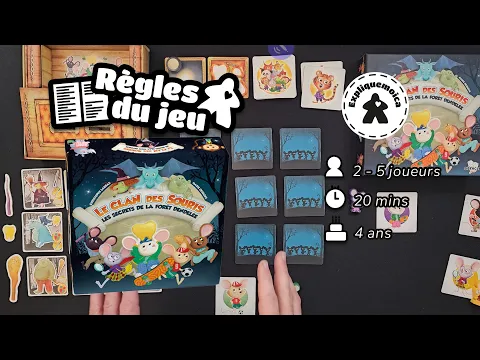 LE CLAN DES SOURIS règle du jeu #debaclejeu #expliquemoica