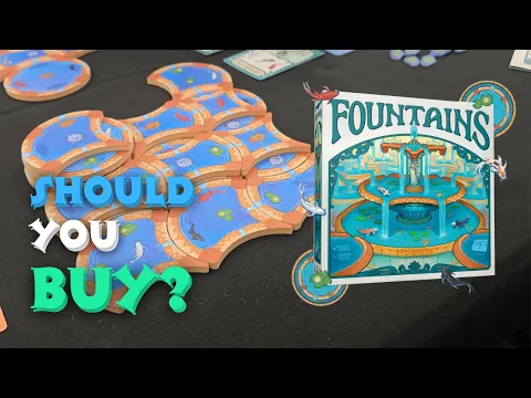 Before You Buy Fountains (The Op) | Tile-Laying Board Game