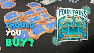 Before You Buy Fountains (The Op) | Tile-Laying Board Game