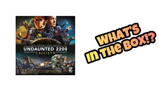 What's in the box : Undaunted 2200 Callisto