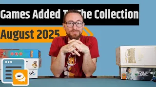 The Games I Added To My Collection In August 2025 - Shackleton Base, Emberleaf, Ink & More!!