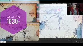 Impresiones sobre mapa 1830+