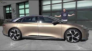 The Lucid Air Is a Tesla-Rivaling Luxury Performance Sedan