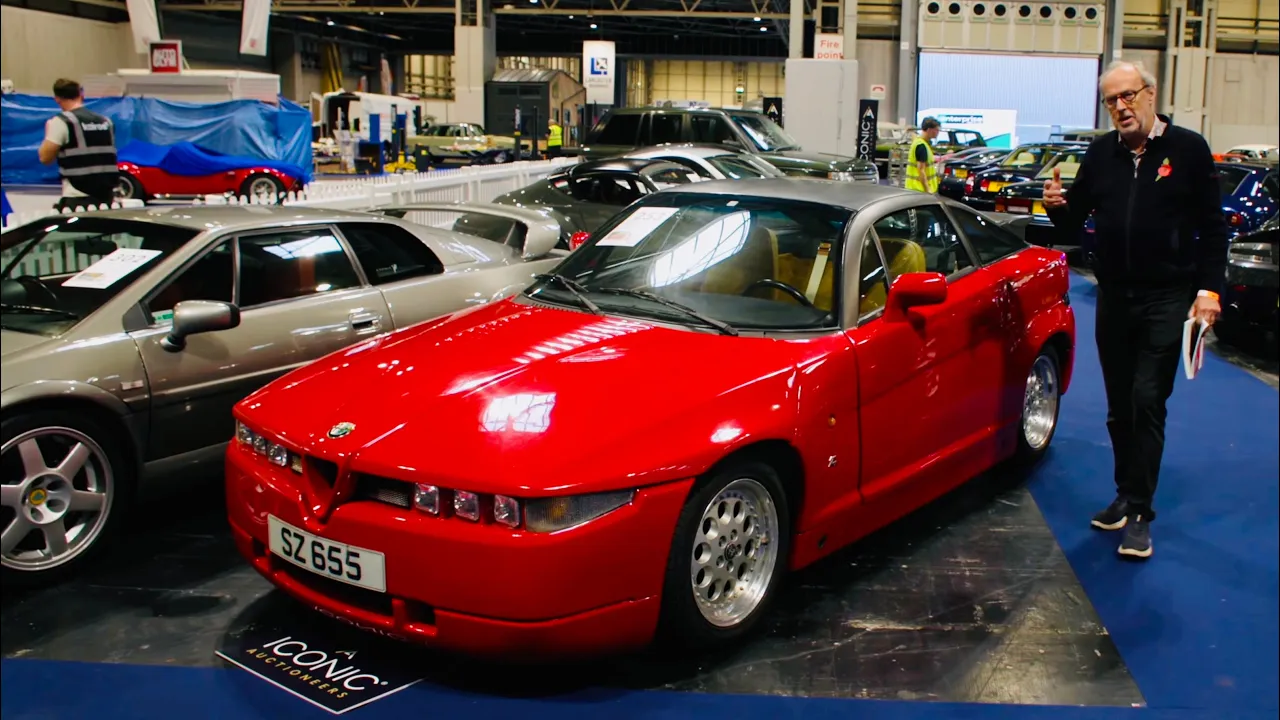 Preview of Iconic Auctioneers 2025 NEC classic car show sale; Ford RS1800, V12 Astons, 911 turbos