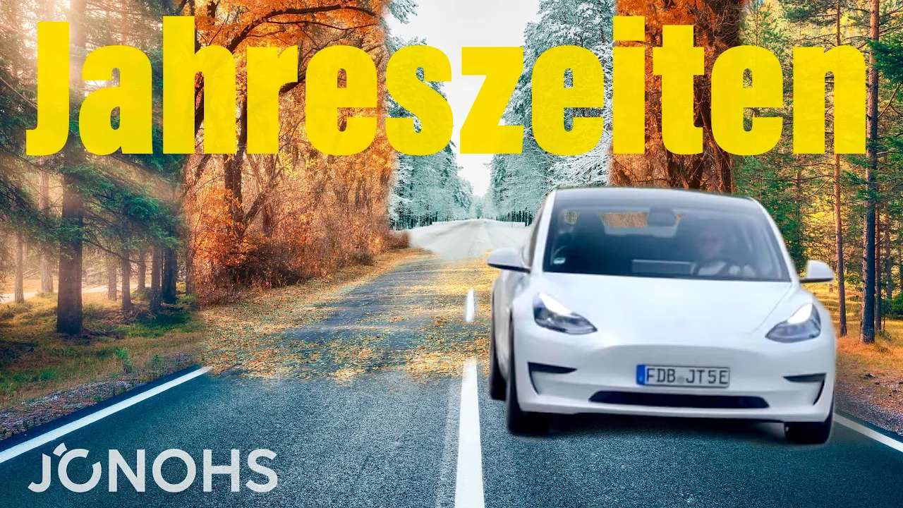 Elektroauto von Sommer bis Winter - wie weit kommt ein Tesla Model 3 über das Jahr hinweg?