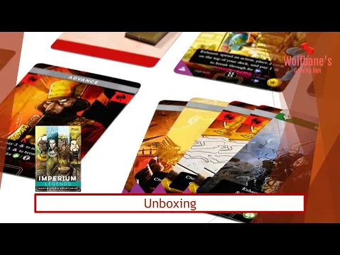 Imperium: Legends [Board Game] - Unboxing