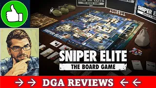 DGA Reviews Board Games: Sniper Elite Review (Cozy Game Day)