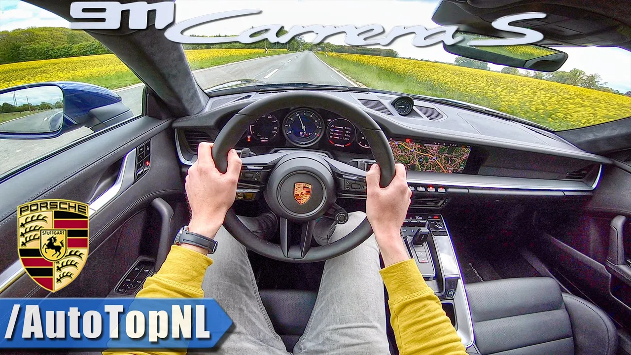 NEW! Porsche 911 (992) Carrera S POV Test Drive by AutoTopNL