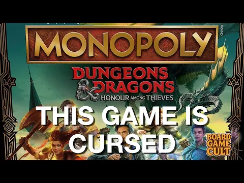 Let's Play MONOPOLY BUT ITS DUNGEONS AND DRAGONS - Board Game Cult - This Video is Cursed!