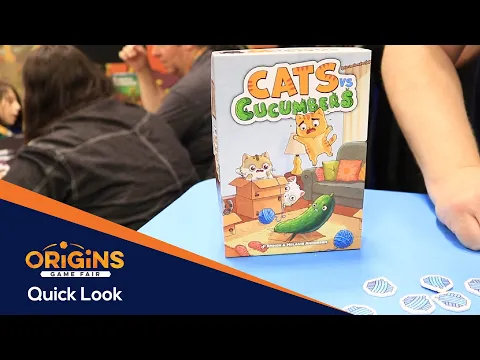 Cats VS Cucumbers Quick Look with Ammon Anderson from Origins 2025