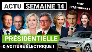 Présidentielle 2022 : la voiture électrique dans le programme des candidats !