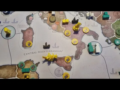Europa Universalis. The Price of Power 13 - Situation End of Turn 4 of the 2nd age.