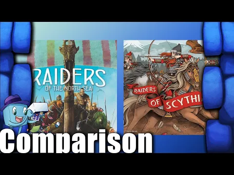 Raiders of Scythia vs. Raiders of the North Sea: with Tom Vasel