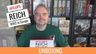 Hitler's Reich: WW2 in Europe, by GMT Games - Unboxing (Greek)