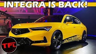 WORLD DEBUT: The Acura Integra Has RETURNED: Here's Your First Look & Everything There Is To Know!