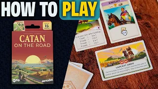 Catan: On The Road | How to Play | Learn to Play in 7 Minutes! | Catan Card Game