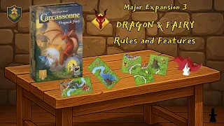Carcassonne: Dragon and Fairy – Rules & Features