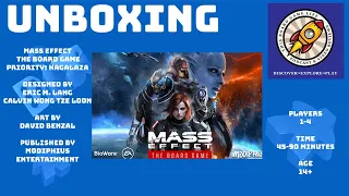 Mass Effect The Board Game Priority: Hagalaz Unboxing