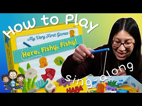 Here, Fishy, Fishy! | Board Game Songs for Kids | Sing-Along How to Play