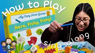 Here, Fishy, Fishy! | Board Game Songs for Kids | Sing-Along How to Play