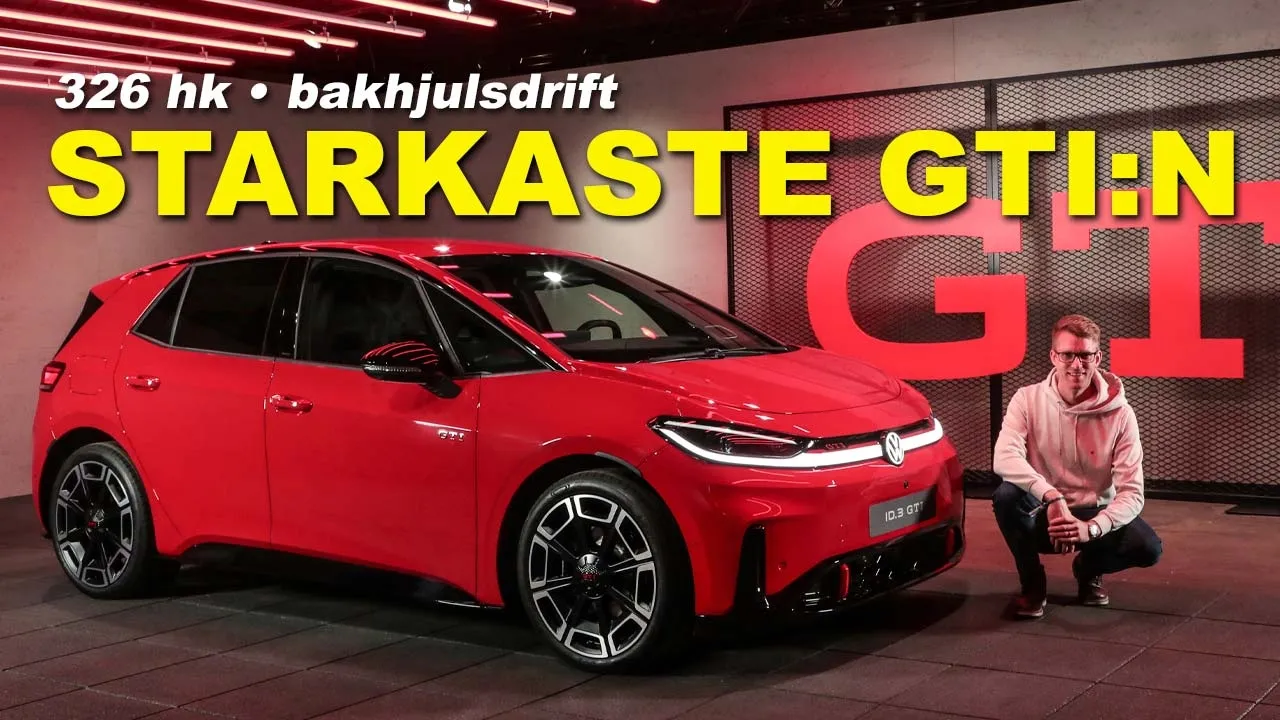Jag har kollat in nya Volkswagen ID.3 GTI