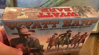 Unboxing Wyatt Earp Card Game by Richard Borg