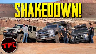 Small Jeep vs. Large Ford Truck On The World's Most Beautiful Trail! No Pavement Needed Ep.2