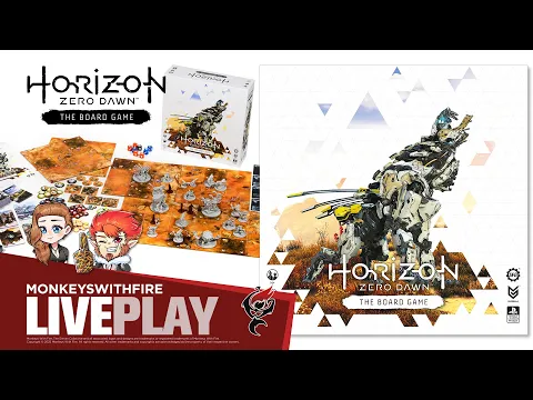 HORIZON ZERO DAWN: THE BOARD GAME - STEAMFORGED GAMES | BOARD GAME LIVE PLAY |